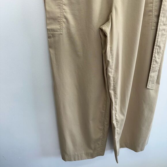 Spiegel Women’s Vintage Strapless Khaki Jumpsuit Matching Oversized Cropped Jack - Picture 12 of 16